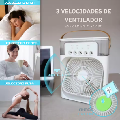 Ventilador de aire acondicionado portátil